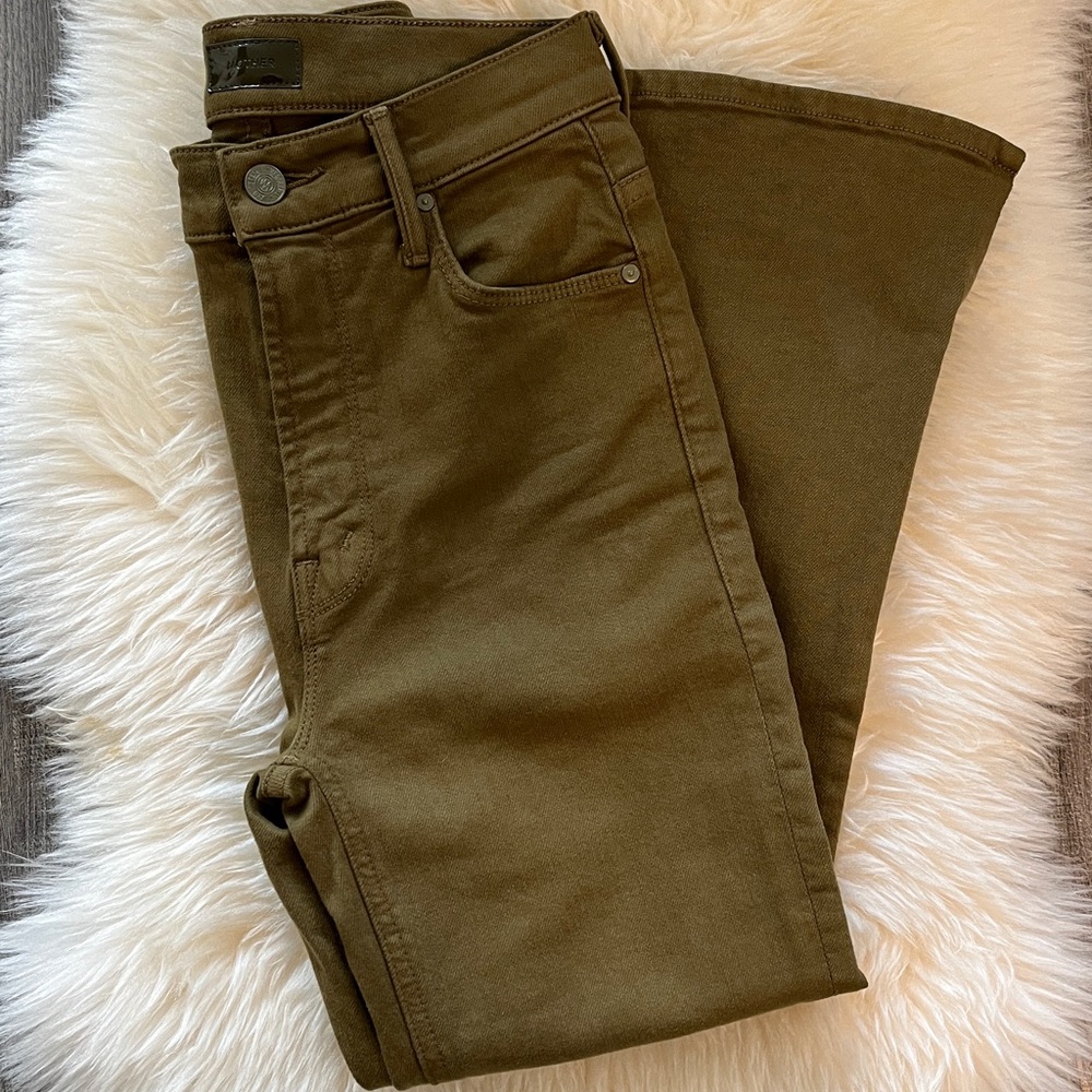 MOTHER Runaway NWOT Slice-Heel Stretch Jeans